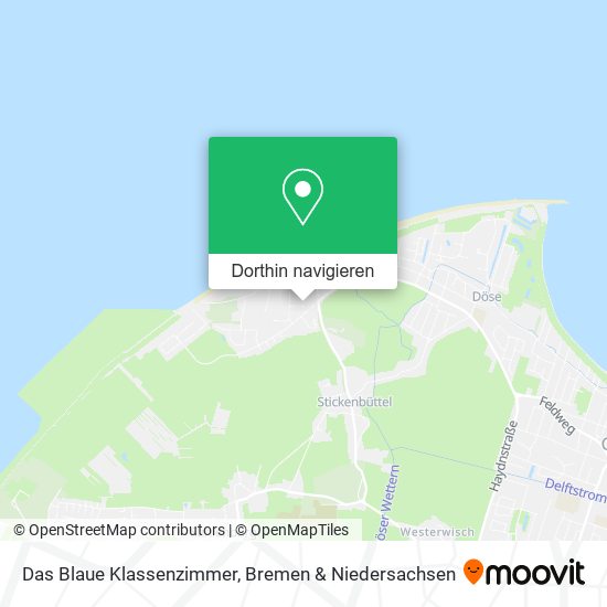 Das Blaue Klassenzimmer Karte