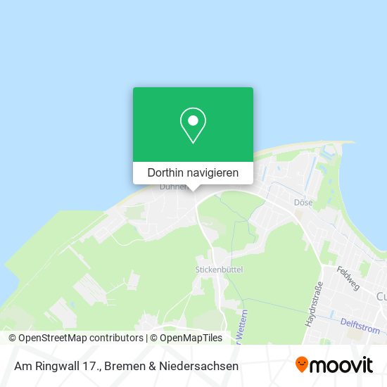 Am Ringwall 17. Karte