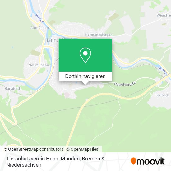 Tierschutzverein Hann. Münden Karte