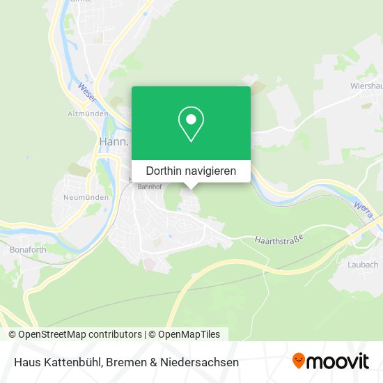 Haus Kattenbühl Karte