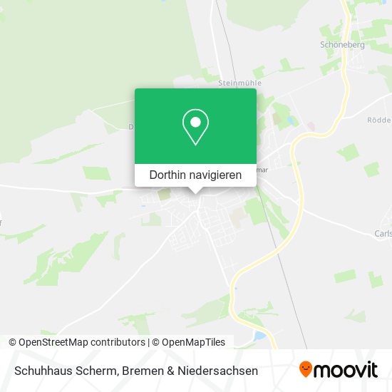 Schuhhaus Scherm Karte