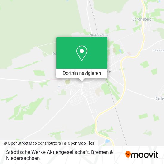 Städtische Werke Aktiengesellschaft Karte