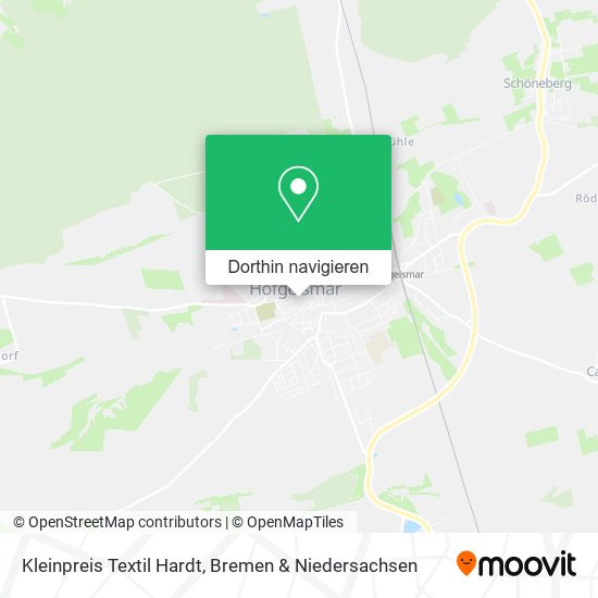 Kleinpreis Textil Hardt Karte