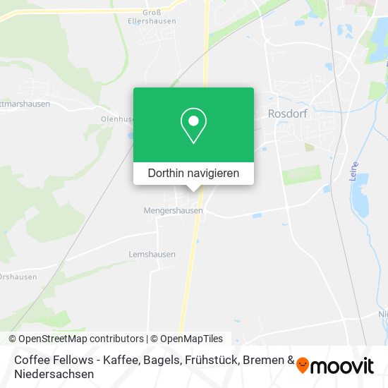 Coffee Fellows - Kaffee, Bagels, Frühstück Karte