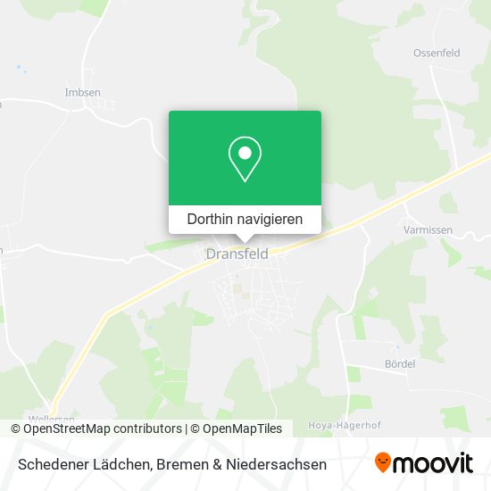 Schedener Lädchen Karte