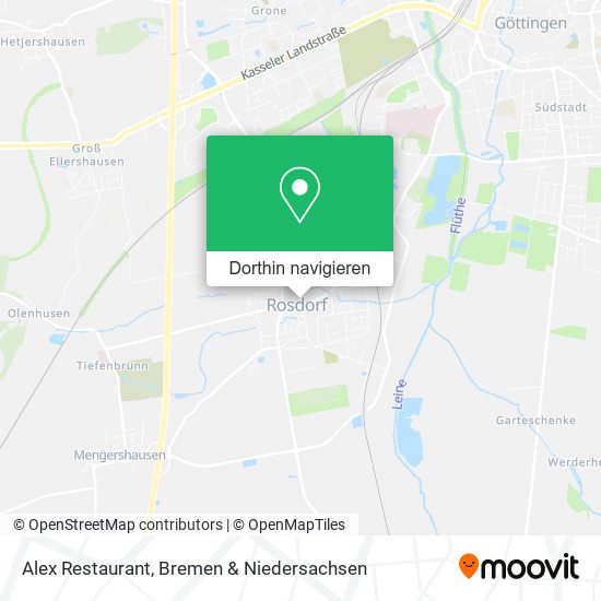 Alex Restaurant Karte