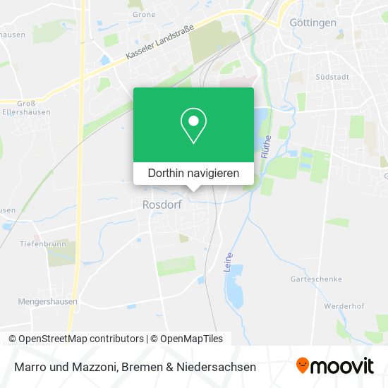 Marro und Mazzoni Karte