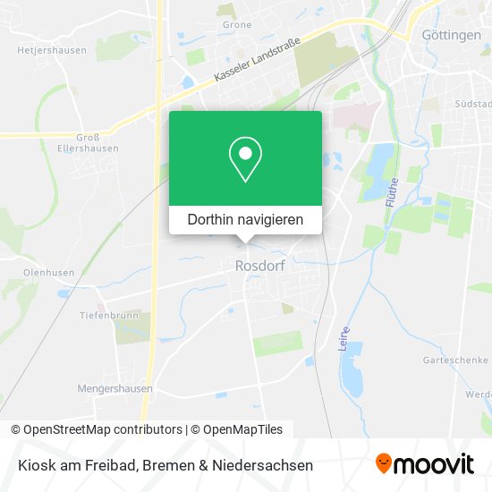 Kiosk am Freibad Karte