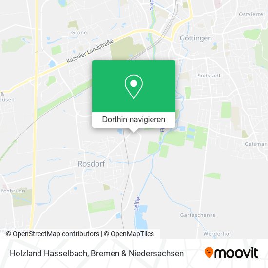 Holzland Hasselbach Karte