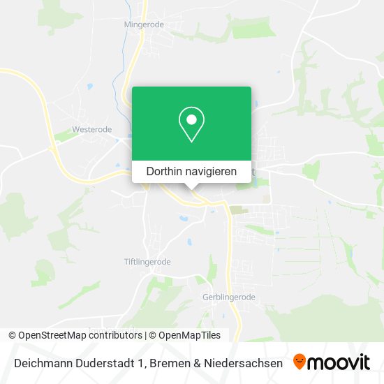 Deichmann Duderstadt 1 Karte