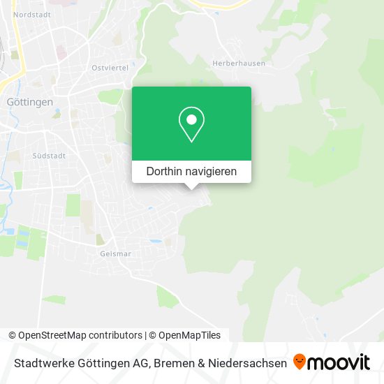 Stadtwerke Göttingen AG Karte