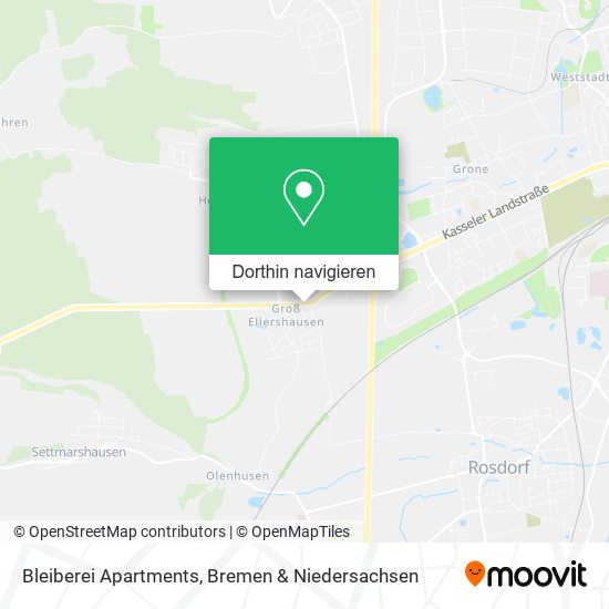 Bleiberei Apartments Karte