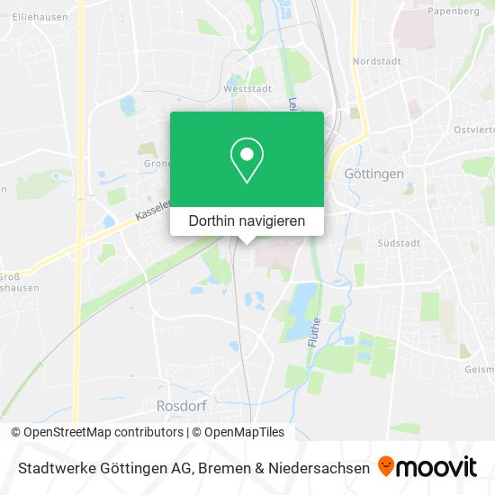 Stadtwerke Göttingen AG Karte