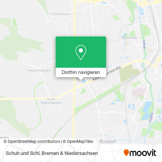 Schuh und Schl Karte
