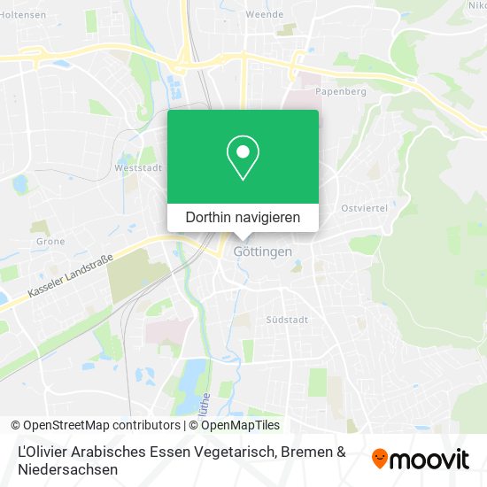 L'Olivier Arabisches Essen Vegetarisch Karte