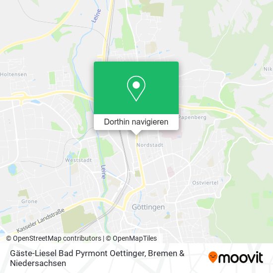 Gäste-Liesel Bad Pyrmont Oettinger Karte