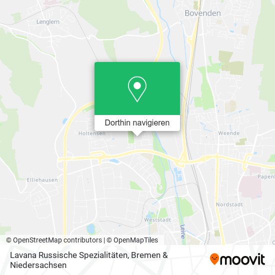 Lavana Russische Spezialitäten Karte