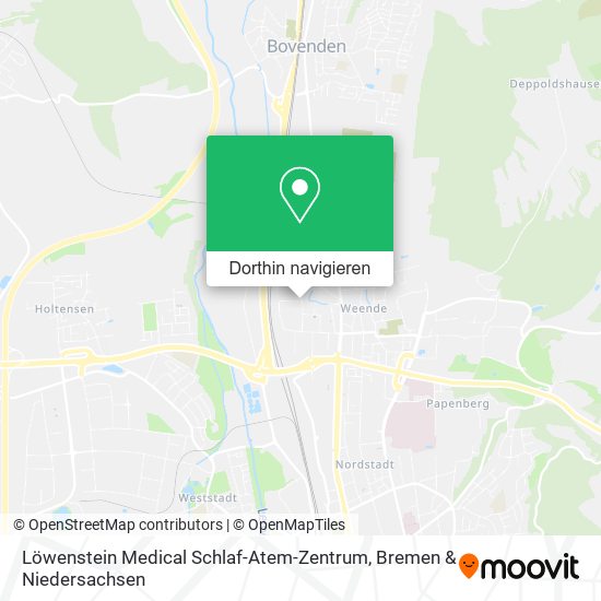 Löwenstein Medical Schlaf-Atem-Zentrum Karte