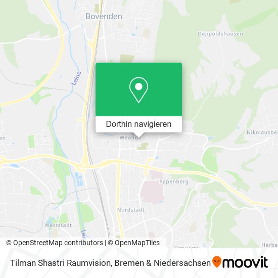 Tilman Shastri Raumvision Karte