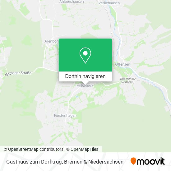 Gasthaus zum Dorfkrug Karte