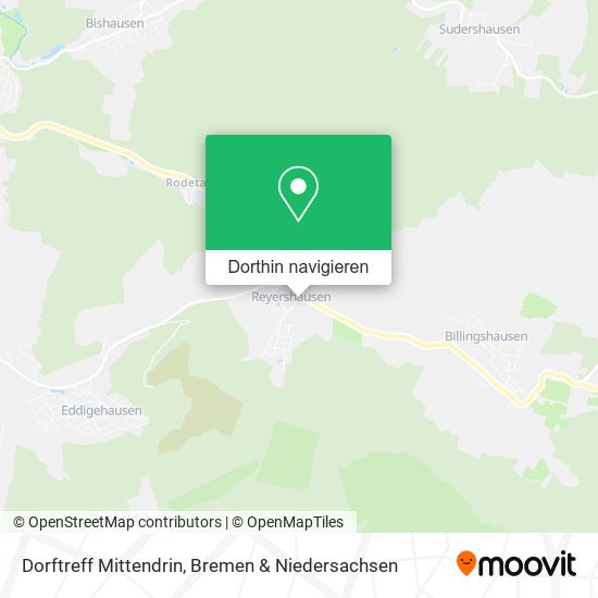 Dorftreff Mittendrin Karte