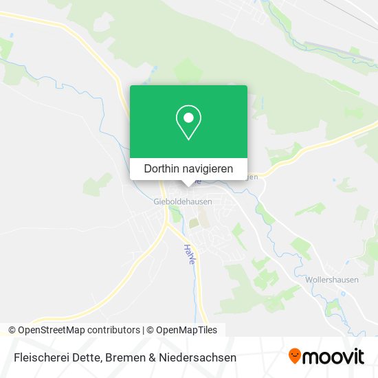 Fleischerei Dette Karte