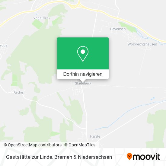 Gaststätte zur Linde Karte