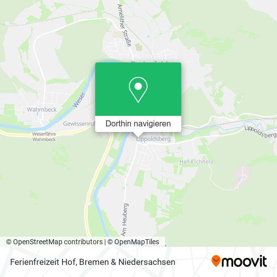 Ferienfreizeit Hof Karte