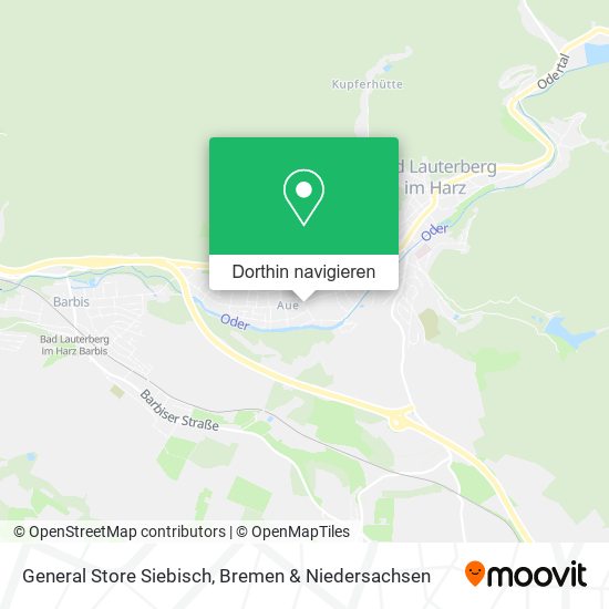 General Store Siebisch Karte