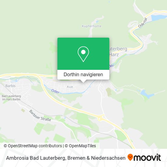 Ambrosia Bad Lauterberg Karte
