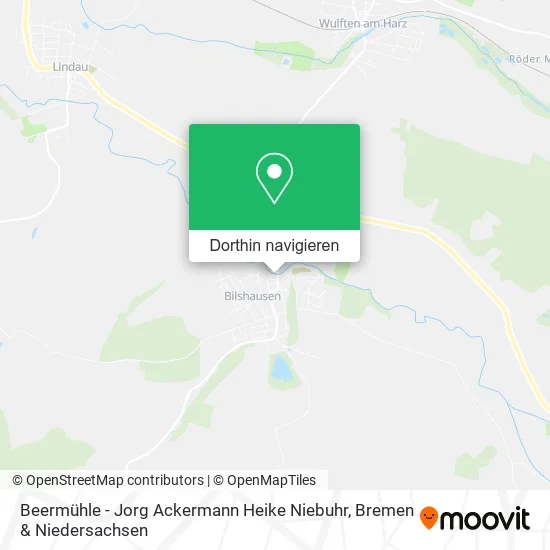 Beermühle - Jorg Ackermann Heike Niebuhr Karte