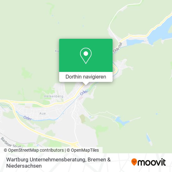 Wartburg Unternehmensberatung Karte