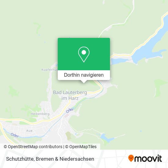 Schutzhütte Karte