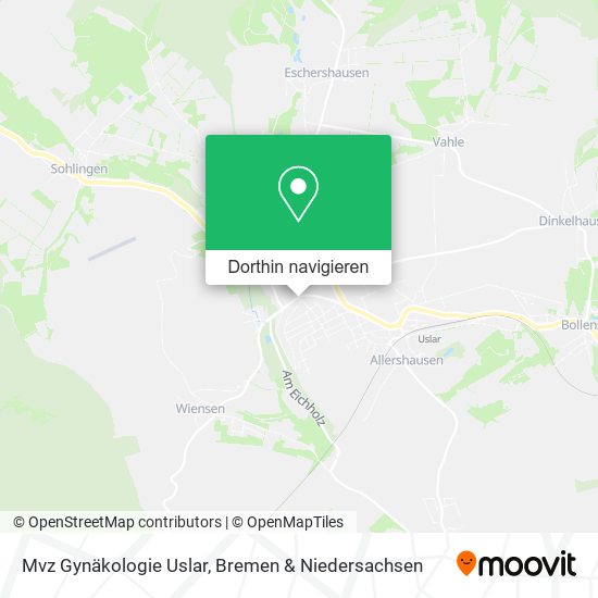 Mvz Gynäkologie Uslar Karte