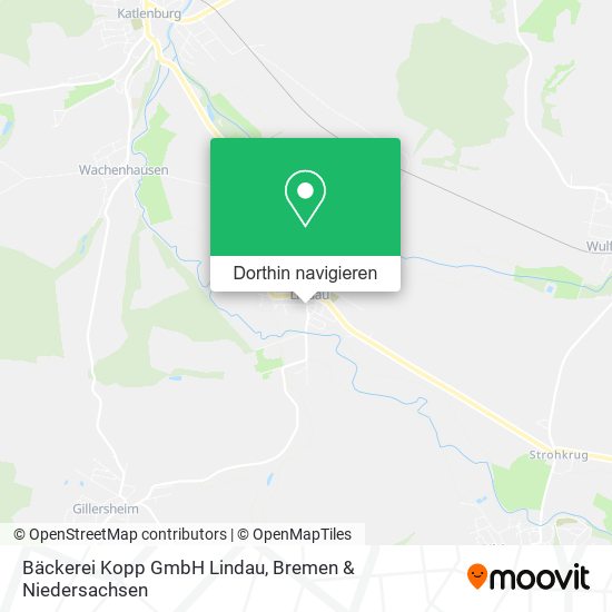 Bäckerei Kopp GmbH Lindau Karte