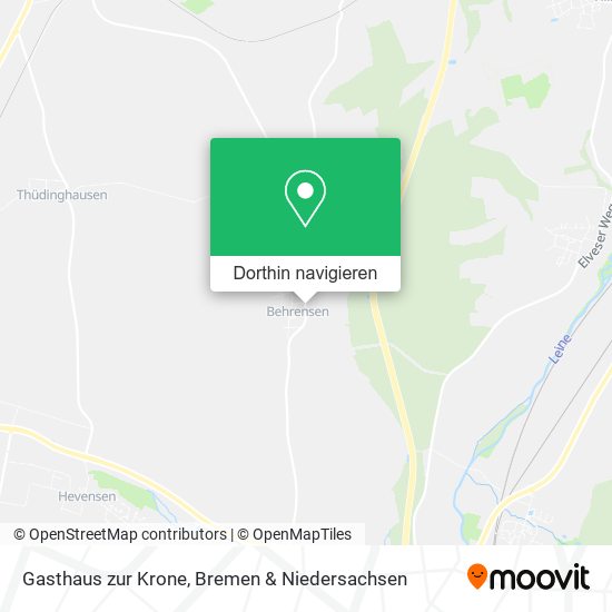 Gasthaus zur Krone Karte