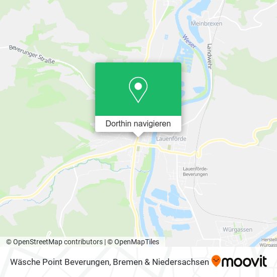 Wäsche Point Beverungen Karte