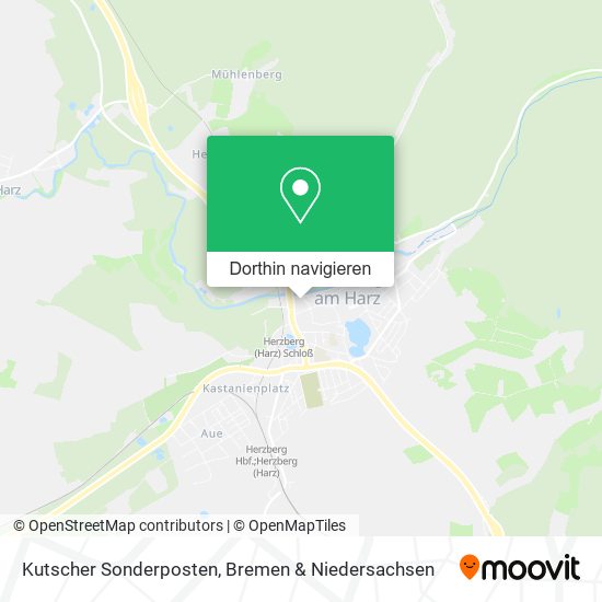 Kutscher Sonderposten Karte