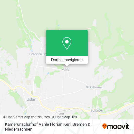 Kamerunschafhof Vahle Florian Kerl Karte