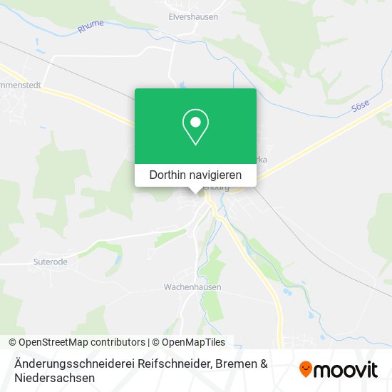 Änderungsschneiderei Reifschneider Karte