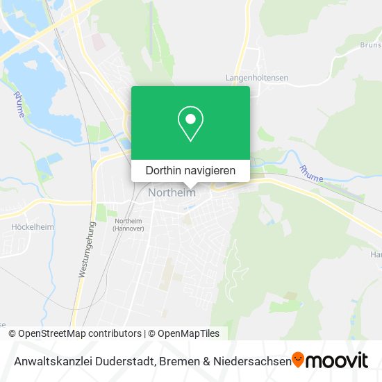 Anwaltskanzlei Duderstadt Karte