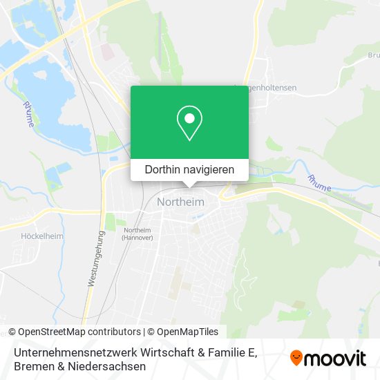 Unternehmensnetzwerk Wirtschaft & Familie E Karte