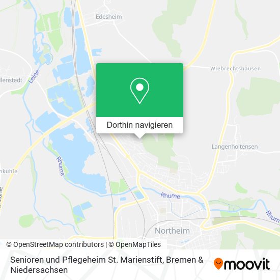 Senioren und Pflegeheim St. Marienstift Karte