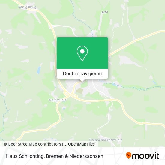 Haus Schlichting Karte