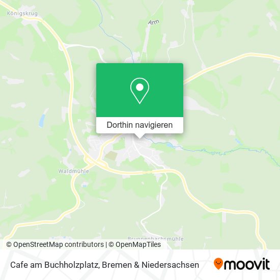 Cafe am Buchholzplatz Karte