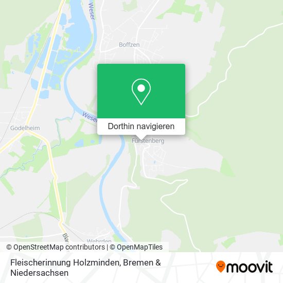 Fleischerinnung Holzminden Karte