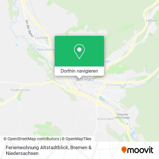 Ferienwohnung Altstadtblick Karte