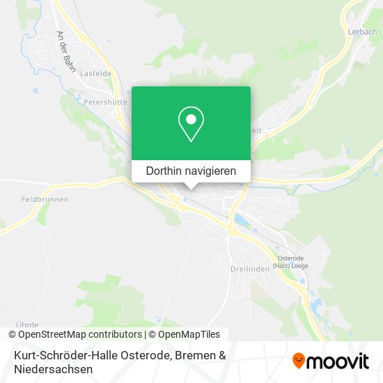 Kurt-Schröder-Halle Osterode Karte