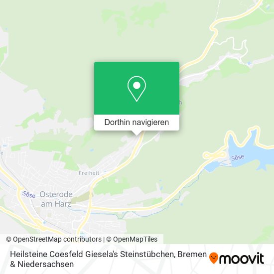 Heilsteine Coesfeld Giesela's Steinstübchen Karte