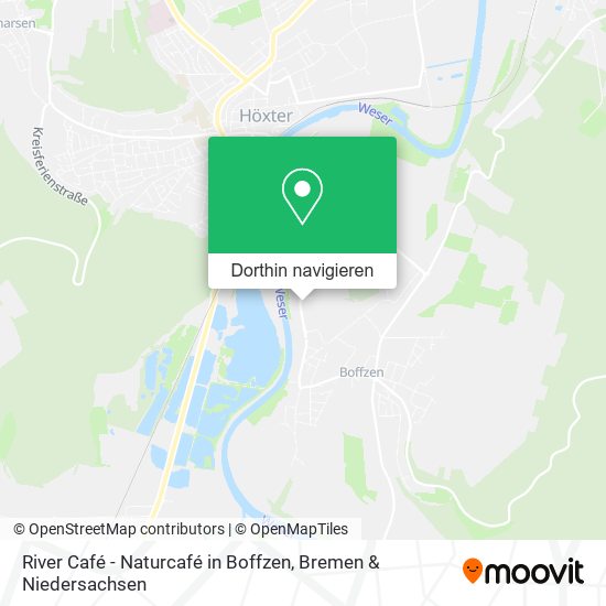 River Café - Naturcafé in Boffzen Karte